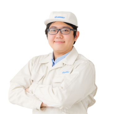 生産の流れを、挑戦心から生まれた技術で支える。