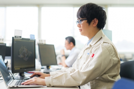 生産ラインは、自分の成長につながっている。